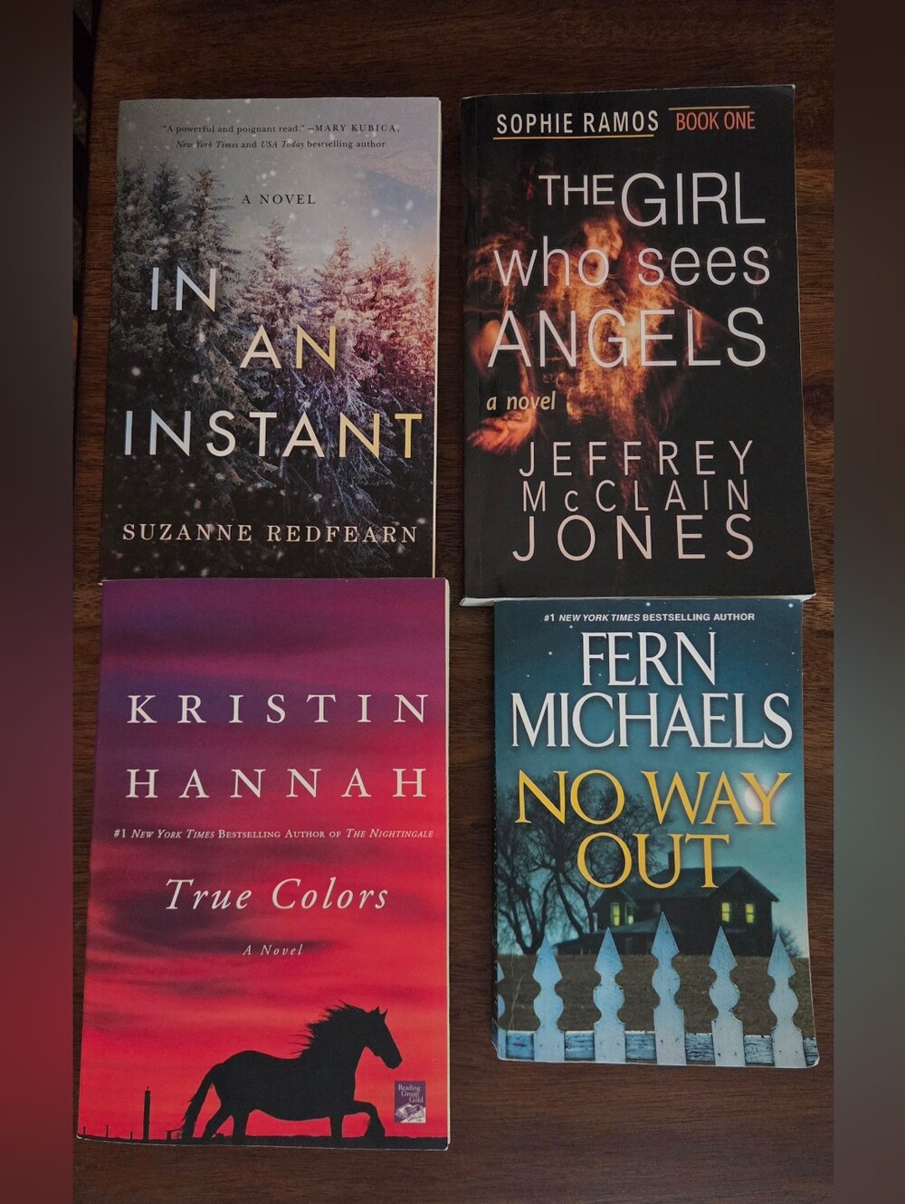 Lot of 4 Paperback Novels